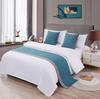 Toalha de cabeceira de cama de hotel Bandeira de cama lateral Moderna de alta qualidade Almofada de cabeceira de cama de hotel simples Estilo europeu Capa de cama de luxo leve