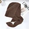 Al por mayor 25 Años Principios de Otoño Nuevo Sombrero Retro Americano Pasamontañas para Mujer Cálido de Punto Protección para Orejas Sombrero de Lana