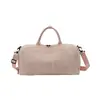 Bolsa Fitness Feminina com Separação Seco-Molhado Bolsa para Esportes Aquáticos Bolsa de Bagagem para Viagem Curta Grande Capacidade Bolsa de Bagagem de Mão Leve