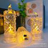 Fabricante Luces de Vela Transparentes LED Adornos Decorativos Estilo Ins Productos Más Vendidos para Exportación Transfronteriza Decoración de Escena de Hotel Brillante