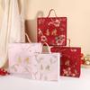 Caixa de Presente Estampa Estilo Chinês Retrô Bolsa para Casamento Banquete de Casamento Presente de Noivado Caixa com Tampa Flip Lembrancinhas