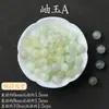 Contas Soltas de Jade Natural Cristal DIY Miçangas Torre Amarela Obsidiana Cristal Tecelagem Pulseira Feita à Mão Contas Semi-Acabadas