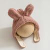 Chapéu infantil novo para outono e inverno chapéu de bebê chapéu para bebês meninos e meninas chapéu Lei Feng 1-3 anos menino chapéu com orelhas de coelho proteção para as orelhas