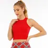 Chaleco deportivo sexy fino de nailon de secado rápido y protección solar para mujer, adecuado para tenis de mesa, bádminton, tenis, fitness y yoga