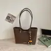 Bolsa Grande Personalizada para o Trabalho, Novo Estilo Verão 2026, Bolsa Tote Simples e Fashion, Bolsa de Ombro Tendência de Grande Capacidade