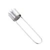 Extractor de Corazones de Fruta de Acero Inoxidable, Perforador de Material de Grado Alimenticio, Extractor de Corazones de Manzana, Verdura y Fruta