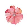 Flor estrela de 4,5 cm DIY flor de seda de simulação cabeça decoração de casa flor de casamento parede decoração corsage acessórios de enfeite de cabeça