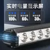 Faro Horizontal para Bicicleta de Venta Caliente Transfronterizo, Luz de Bicicleta de Montaña de Alto Brillo y Larga Duración, Linterna de Iluminación para Ciclismo Nocturno de Aleación de Aluminio