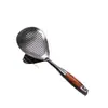 Cuchara coladora de acero inoxidable 304 para fideos, dumplings y colar aceite, cuchara de malla filtrante de cocina para el hogar, colador ensanchado