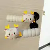 Capa Protetora para Maçaneta de Porta Estilo Ins Casa Nova Anticolisão Ano Novo Decoração Antiestática Fofa Quarto Luvas Infantis Desenho Animado