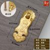 Chengyu Estilo Chinês Novo Maçaneta Pequena para Porta de Guarda-roupa Ruyi Gaveta de Cobre Puro Acessórios de Cobre Maçaneta de Caixa de Joias Ferragens para Móveis