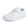 2024 Otoño Nuevos Zapatos Deportivos Casuales de Moda de Tejido Volador con Velcro, Puntera Ancha de Caña Baja para Niños, Venta al por Mayor