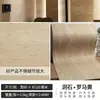 Revestimento de Azulejo de Pedra Macia Travertino Romano Painel Decorativo de Parede Externa Travertino Âmbar Imitação de Pedra Pele de Travertino Flexível de PU