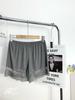 Pantalones de Seguridad Ultra Delgados de Secado Rápido de Seda de Hielo Primavera/Verano 2026 Cintura Media Sueltos Leggings Anti-Exposición Ropa para el Hogar Pantalones Cortos