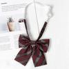 Pajarita JK Estilo Japonés Femenino Estilo Preppy Collar de Pluma Roja Flor Uniforme Académico Traje de Marinero Camisa Ropa Accesorios