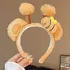 Linda Diadema de Peluche para Mujer, Nuevo Estilo de Dibujos Animados 2026, Adorable Pinza de Pelo Diadema, Accesorio para Fotos de Viaje, Versátil