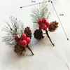 Buquê DIY de Ano Novo Nova Caixa de Presente de Natal Dia dos Namorados com Decorações de Buquê Decoração de Floricultura de Natal