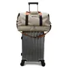 Bolsa de Viagem Estilo Coreano Portátil para Viagens de Curta Distância Bolsa de Bagagem Grande Capacidade Leve Separação de Seco e Molhado Bolsa para Esportes Fitness