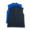 Chaleco Deportivo con Patrón de Escamas de Dragón para Hombre, Estilo Camiseta sin Mangas Azul, Transpirable, Desestructurado, de Entrenamiento, Verano, Cuello en V, Retazos