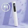 Luz Portátil Transfronteiriça para Nail Art, Lâmpada de Unha Pequena Portátil Recarregável, Lâmpada de Fototerapia com Tela de Exibição, Mini Lâmpada para Secagem de Unhas