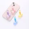 Pingente de estrela gordinha novo DIY cor macaron menina macio fofo ins estrela de cinco pontas chaveiro enfeites