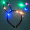 2025 Celebridade da Internet Headwear Luminoso Orelhas de Gato Orelhas de Coelho Faixa de Cabeça com Luz Led Piscante Crianças Ponto Turístico Feira Noturna Brinquedo t