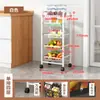 Nuevo Modelo Carrito para el Hogar Estante de Almacenamiento de Verduras Estante de Cocina de Pie Organizador de Verduras de Múltiples Niveles Venta al por Mayor