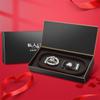 Caja de Regalo Premium Cinturón para Hombre, Piel de Vaca y Estampado de Leopardo, Lujo Ligero, Moderno Casual de Negocios para Hombres Jóvenes y de Mediana Edad, Diseño de Guepardo
