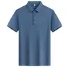 Camisa Polo Solona Ropa de Trabajo Personalizada Equipo Corporativo Verano Cuello Solapa Camiseta Camisa Cultural Manga Corta Bordado Logo Impreso