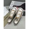 Zapatos de Lona con Suela Gruesa para Mujer 2026 Nuevo Estilo Retro Versátil de Primavera Plataforma que Aumenta la Altura Zapatos Blancos de Suela Blanda para Mujer