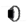 Aplicable a correa inteligente Apple VO diamante metal iwatch3/4/5/6/7 generación Correa Apple Watch 45mm