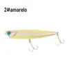 Água doce matando freio voador isca Luya lápis flutuante série superfície da água cão palavra Mino arremesso longo robalo miçangas isca bib
