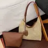 Bolsa de palha estilo bolsa de praia transfronteiriça 2026 novo modelo para mulheres, elegante, trançada vazada, grande capacidade, de ombro único, bolsa mãe e filha