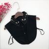 Cuello Desmontable Estilo Commuting para Mujer, Cuello Falso Versátil para Camisas, Usado debajo de Camisas o con Suéteres, Accesorios de Cuello, Fabricante Transfronterizo