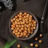 Nozes Naturais de Macaco Contas Soltas DIY Esculpidas Finamente Formato de Abóbora Nozes Estilo Antigo Contas de Balde Atacado
