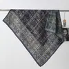 Bufanda Grande Azul de Algodón Lino con Patrón de Anacardo 90% Bufanda de Seda Protector de Cuello Estilo Coreano para Mujer Chal Pañuelo Fino para la Cabeza Bufanda de Terciopelo Rosa