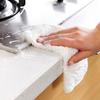 Não solta fiapos facilmente panos de limpeza de pratos esponja de cozinha pano de limpeza de mesa absorvente toalha de prato grossa dupla face