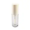 Suministro Directo de Fábrica Botella Transparente Cilíndrica de Petg de Gran Capacidad 6-7ml Tubo para Brillo de Labios Botella de Brillo de Labios DIY Se Puede Imprimir con Logo