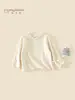 Camiseta de Manga Longa para Meninas 2026 Novo Estilo Top Princesa Estiloso para Crianças Primavera e Outono Super Fofo Roupa de Baixo para Bebê Menina 5