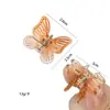 Pinza Pequeña de Mariposa Hueca Paquete de 6 tamaño pequeño Pinza para el Cabello Color Pinza para Flequillo Pinza para el Cabello Accesorios para la Cabeza de Mujer Accesorios para el Cabello Transfronterizos