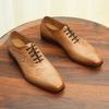[Exclusivo VIP] Sapatos de Couro Retro Europeus e Americanos Couro Genuíno Formal de Negócios Sapatos Oxford Esculpidos Artesanais Italianos Sapatos Masculinos
