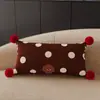 Cojín Decorativo de Perro de Dibujos Animados para Sofá de Sala de Estar con Relleno, Regalo Decorativo, Lindo Cojín para Respaldo de Ventana Abuhardillada con Acabado de Alta Gama