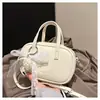 Bolso Cruzado de Color Macarrón de Moda Transfronterizo para Mujer 2026 Nuevo Diseño de Nicho Hombro Único Teléfono Bowling Mini Bolso