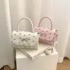 Bolso de Verano Elegante con Lazo para Mujer 2026 Nuevo Modelo Bolso de Hombro Cruzado de Moda Casual Nuevo Diseño Bolso Cuadrado Pequeño