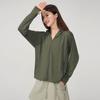 Roupa de proteção solar de seda gelo original para homens e mulheres, anti-ultravioleta, respirável, com chapéu grande removível, roupa de proteção solar, casaco feminino, atacado