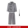 Conjunto de Traje Tradicional Chinês Hanfu Tang para Meninos Outono 2025 Novo Estilo Novo Estilo Chinês Traje Tradicional Infantil Conjunto de Roupa para Performance Estilo Antigo