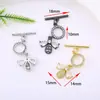 Fivela de Colar de Pérolas de Alta Retenção de Cor Fivela Ot Inlaid com Zircônia Fivela de Conexão de Pulseira de Abelhinha Fivela de Acabamento Acessórios para Joias DIY