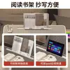 Mesa pequena dobrável para cama, mesa multifuncional para laptop, mesa de estudo para cama de dormitório, escrivaninha para bay window, ajustável e inclinável