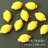 Colgantes Pequeños de Frutas 3D de Resina Lindos Simulados en Varios Diseños (Manzanas, Fresas, Mangos) para Pulseras y Accesorios para Llaveros de Bricolaje