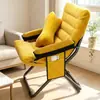 Sofá Pequeño Silla Plegable Individual Silla para Dormitorio de Estudiantes con Respaldo Silla de Computadora Estudiante Universitario Sillón Reclinable Perezoso